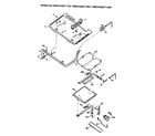 Hotpoint RGB744GET1WH burner assembly diagram