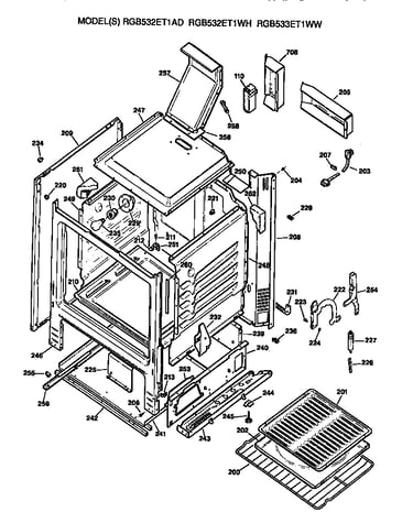 Oven cabinet