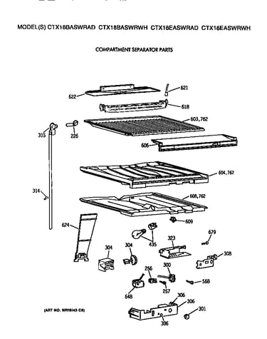 Compartment separator