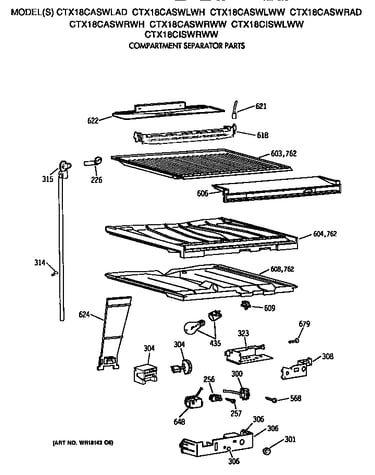 Compartment separator