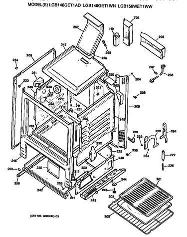 Oven cabinet