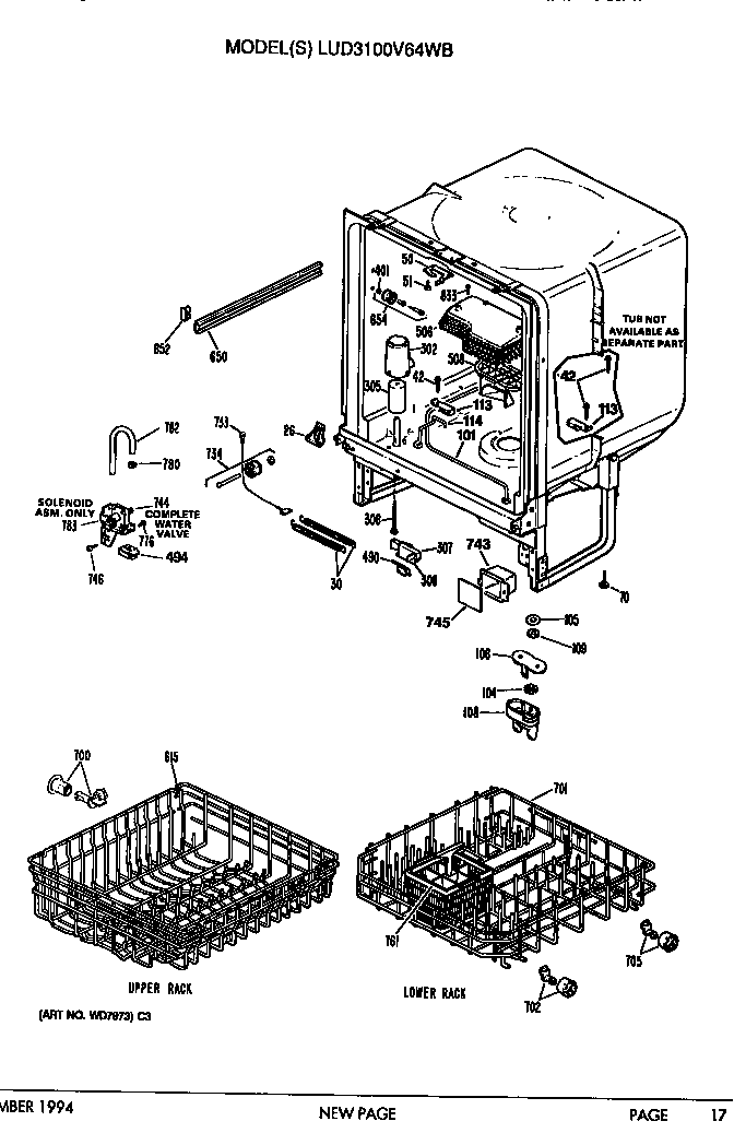 TUB/RACKS