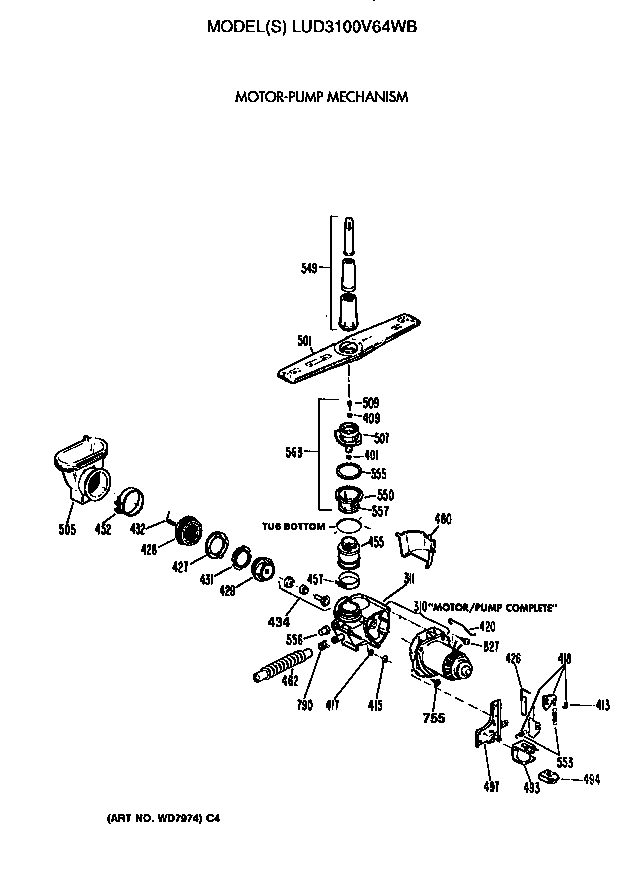 Motor/pump