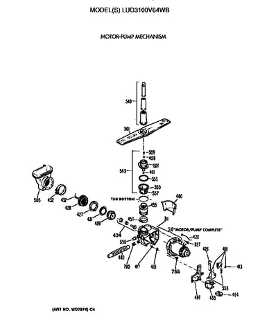 Motor/pump