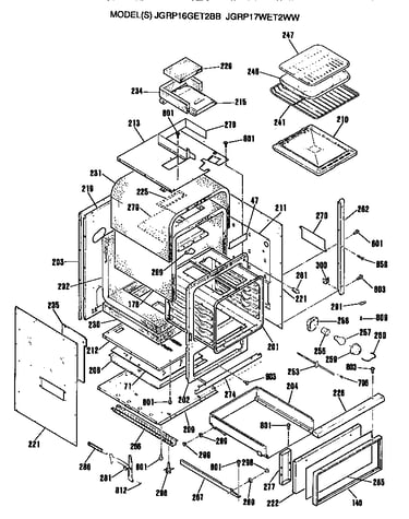 Oven cabinet