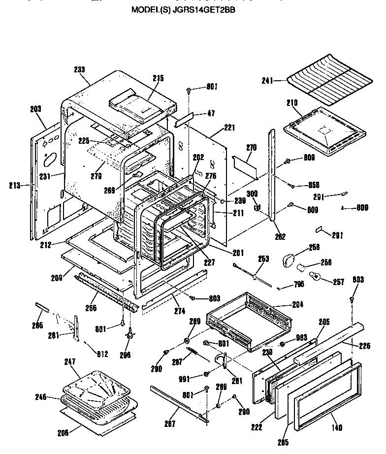 Oven cabinet