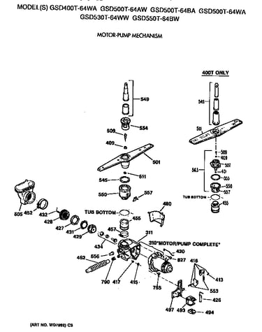 Motor/pump