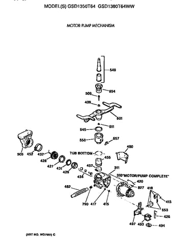 Motor/pump