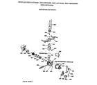 GE GSD1430T64WW motor/pump diagram