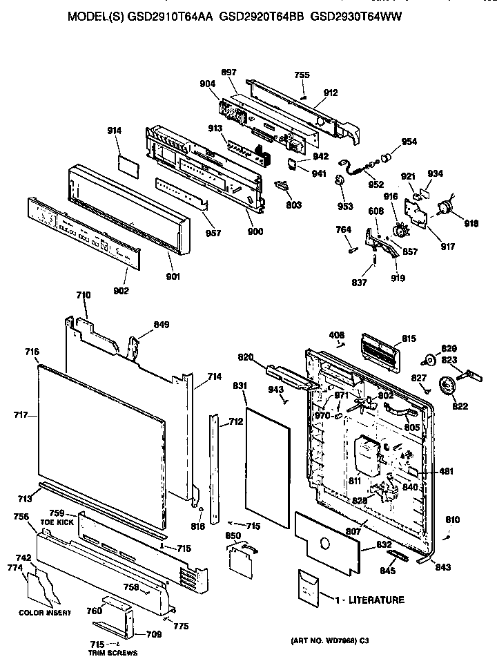 Parts diagram