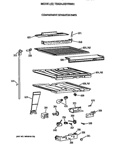 Compartment separator