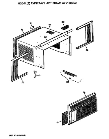 Cabinet and grille assembly