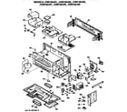 GE JVM139J03 microwave parts diagram