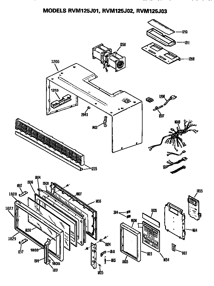 MICROWAVE PARTS