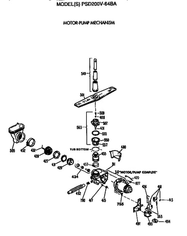 Motor/pump