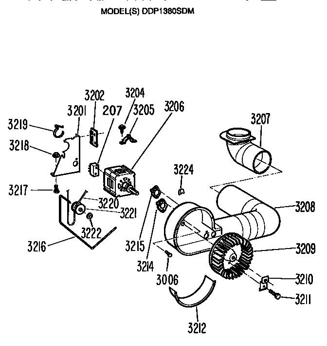 Blower and drive