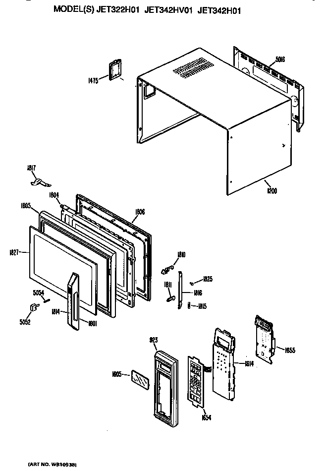 Door/control panel