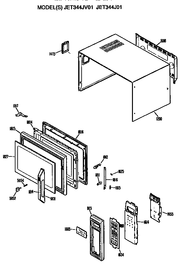 Door/control panel