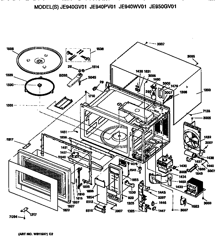 OVEN CAVITY