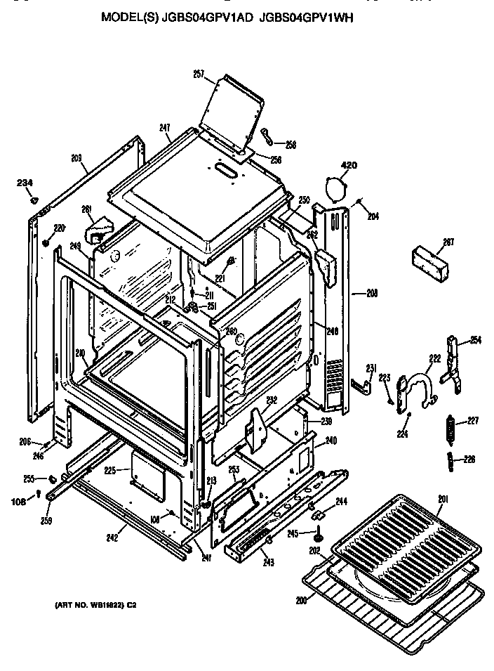 Oven cabinet