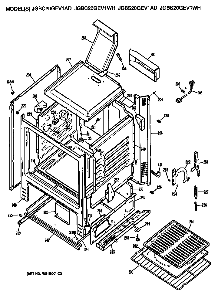 Oven cabinet