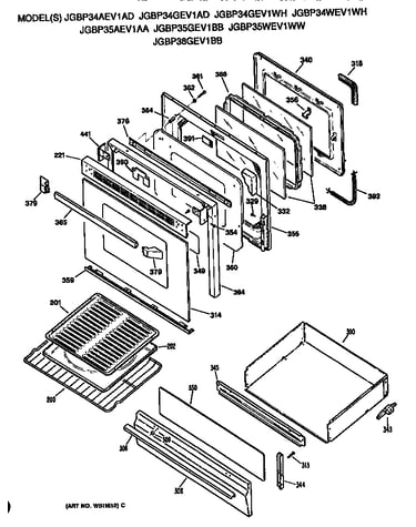 Door and drawer