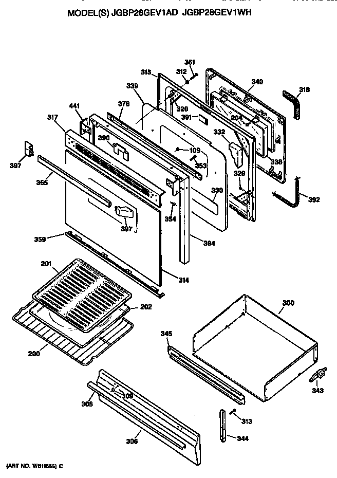 DOOR AND DRAWER