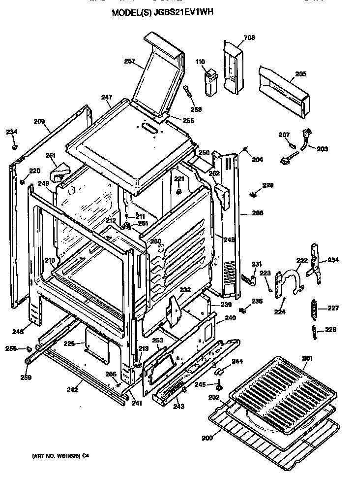 Oven cabinet