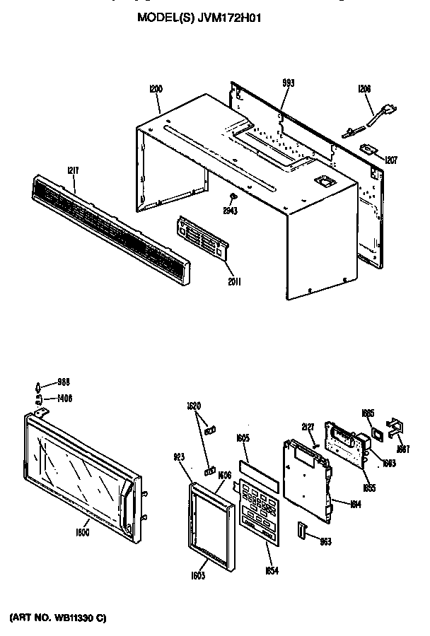 Controls and door
