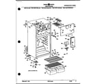 GE TBX16SYXGRWH cabinet diagram