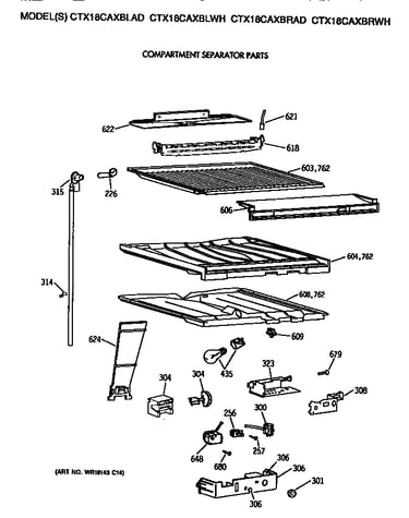 Compartment separator