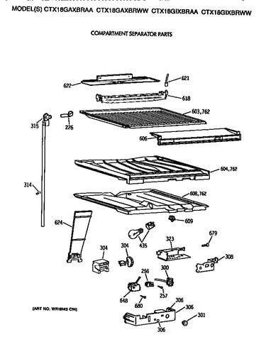 Compartment separator