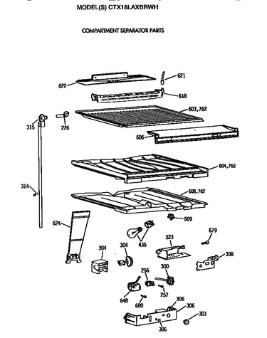 Compartment separator