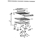Hotpoint CTX24GIXBRWW compartment separator diagram