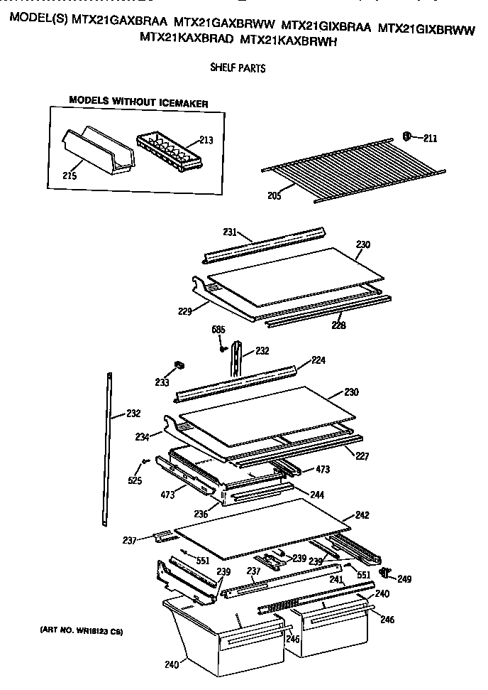 Shelves