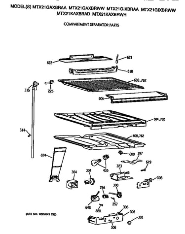 Compartment separator