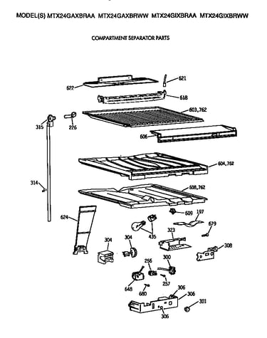 Compartment separator