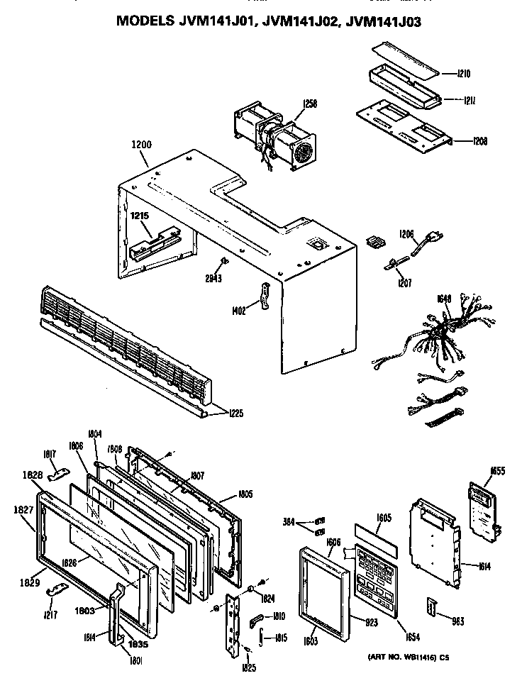 Controls and door