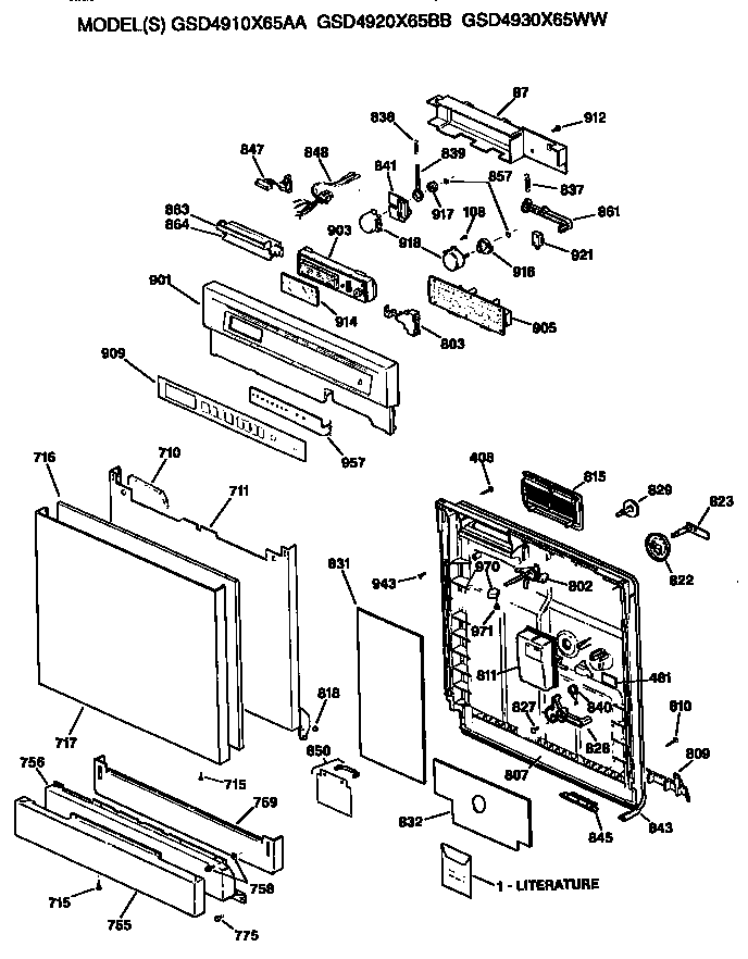 Parts diagram
