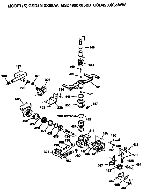 Parts diagram