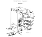 GE TFX24JAXAWW freezer section diagram