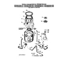 GE WWA8650SBLWW replacement parts diagram
