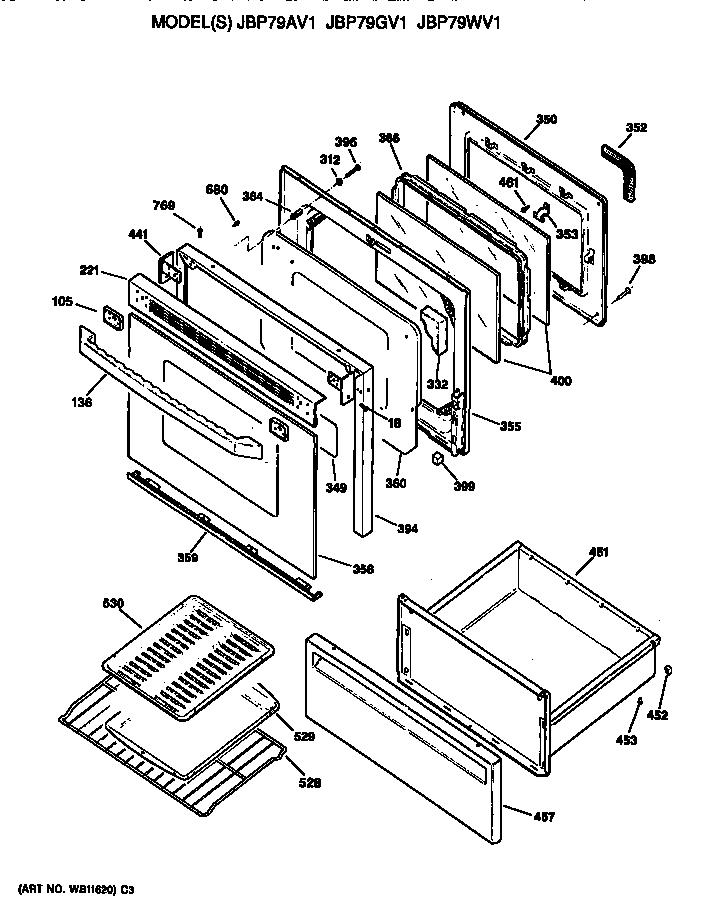 DOOR/UTILITY DRAWER