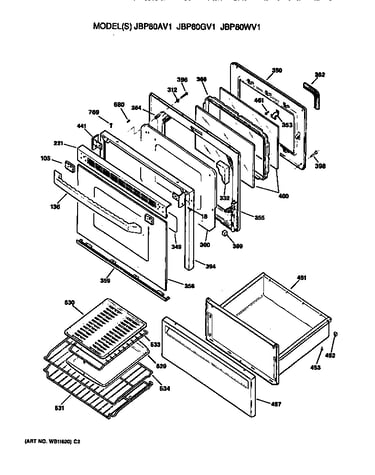 Door/utility drawer
