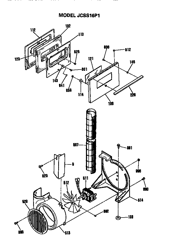Door/blower