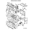 GE JEB1050BV01 microwave parts diagram