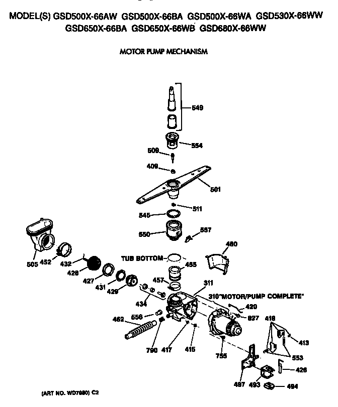 Motor/pump