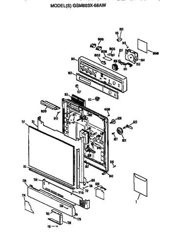 Front/control panel