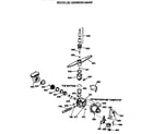 GE GSM603X-66AW motor/pump diagram
