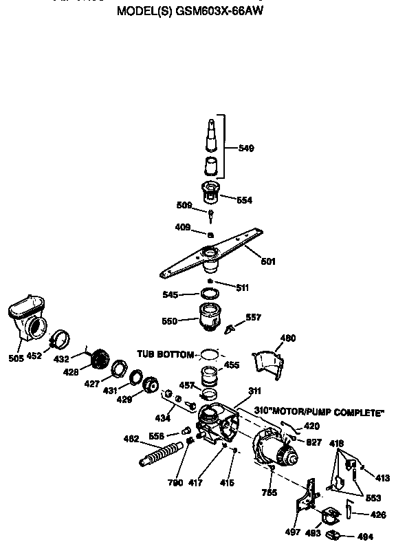 Motor/pump